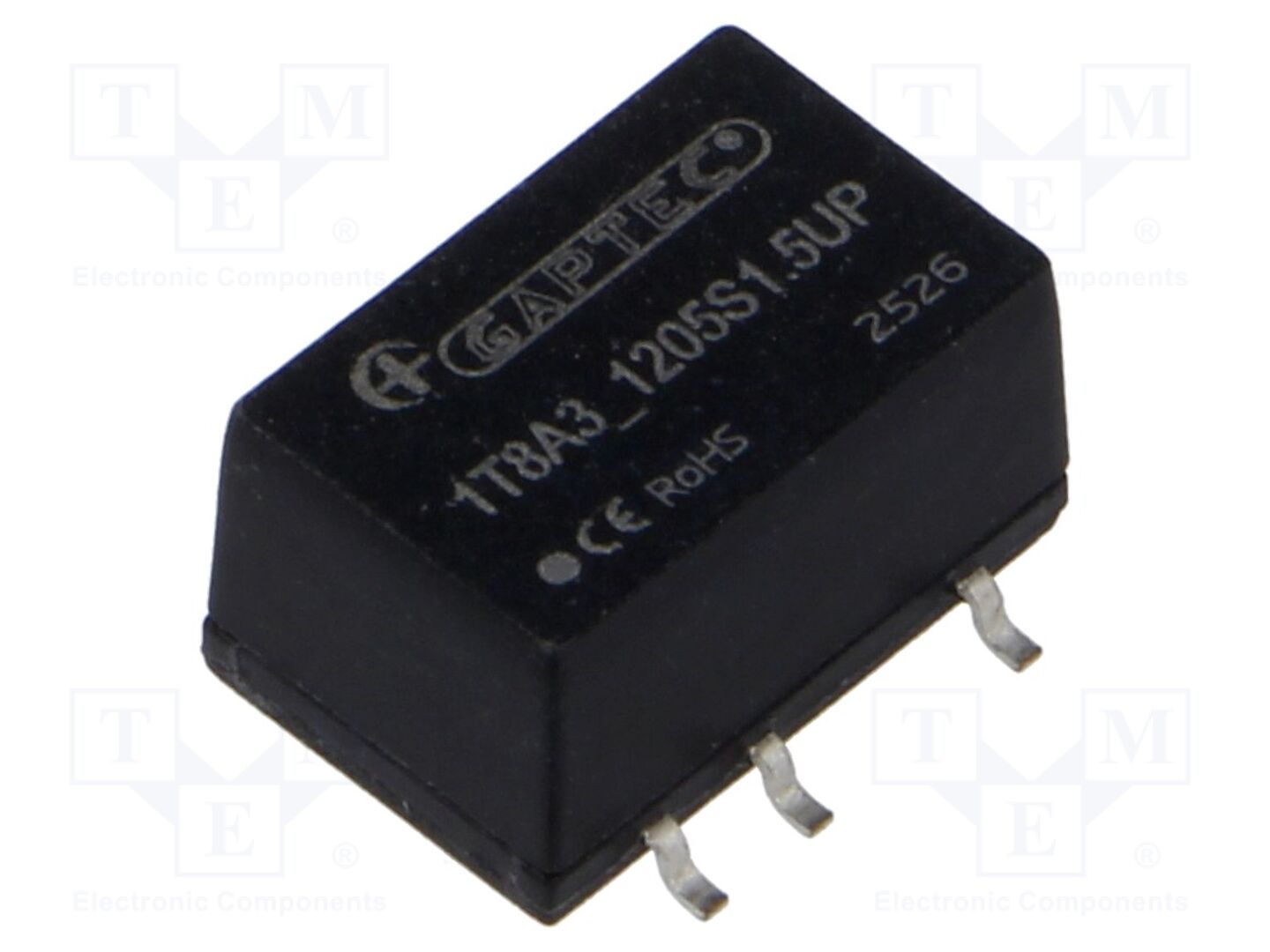 GAPTEC Electronic 1T8A3-1205S1.5UP DC/DC-muunnin 1W