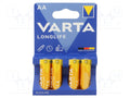 VARTA BAT-LR6X4BL-LL/V Alkaliparisto AA 1.5V