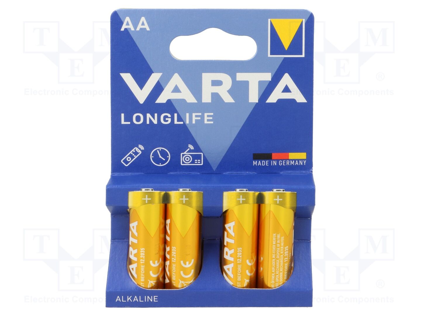 VARTA BAT-LR6X4BL-LL/V Alkaliparisto AA 1.5V
