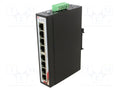 Comparta EGU-0800 Ethernet-kytkin 12÷48VDC