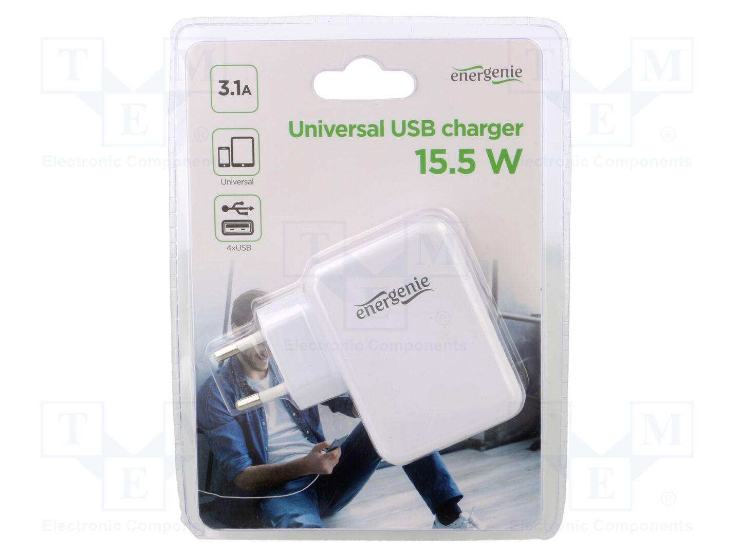 EnerGenie EG-U4AC-02 Kytkinlähde 5VDC pistotulppa