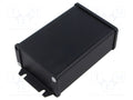 HAMMOND 1457K1202BK Kotelo paneelilla X: 84mm