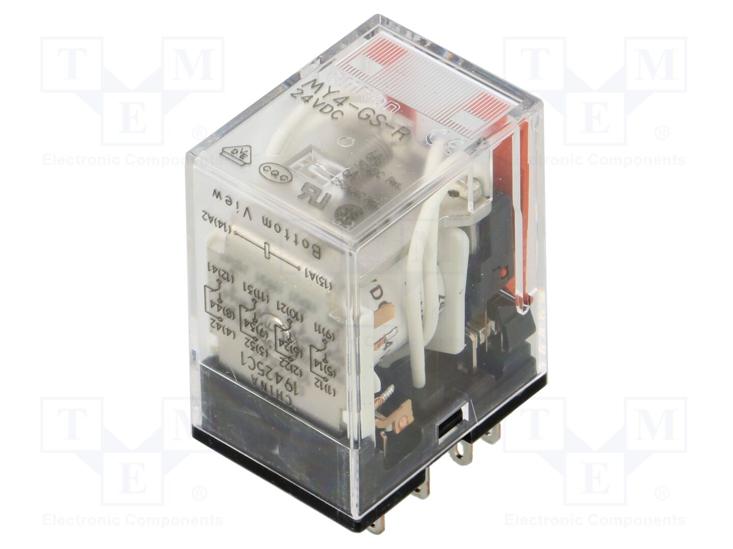 OMRON MY4-GS-R-24DC Sähkömagneettinen rele 24VDC