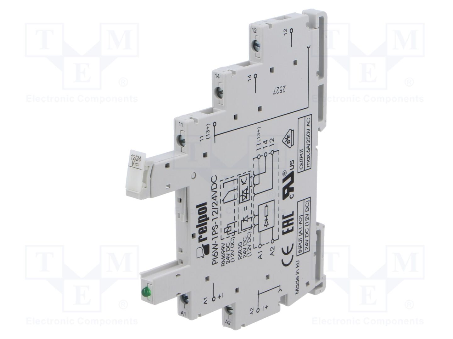 RELPOL PI6W-1PS-12/24VDC Kanta 6A