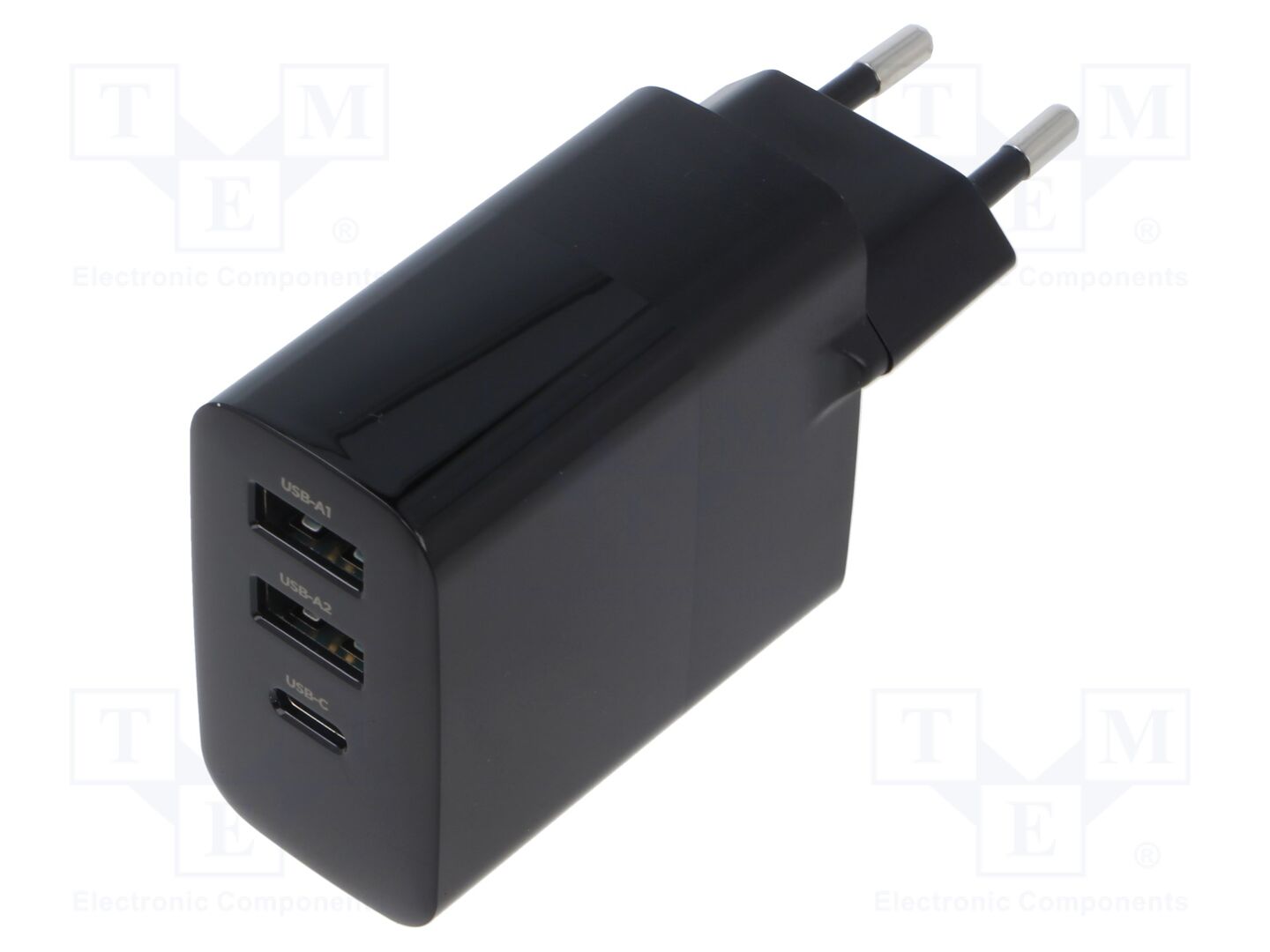 GEMBIRD TA-UC-PDQC30LCD-BK-02 Verkkolaite 5VDC