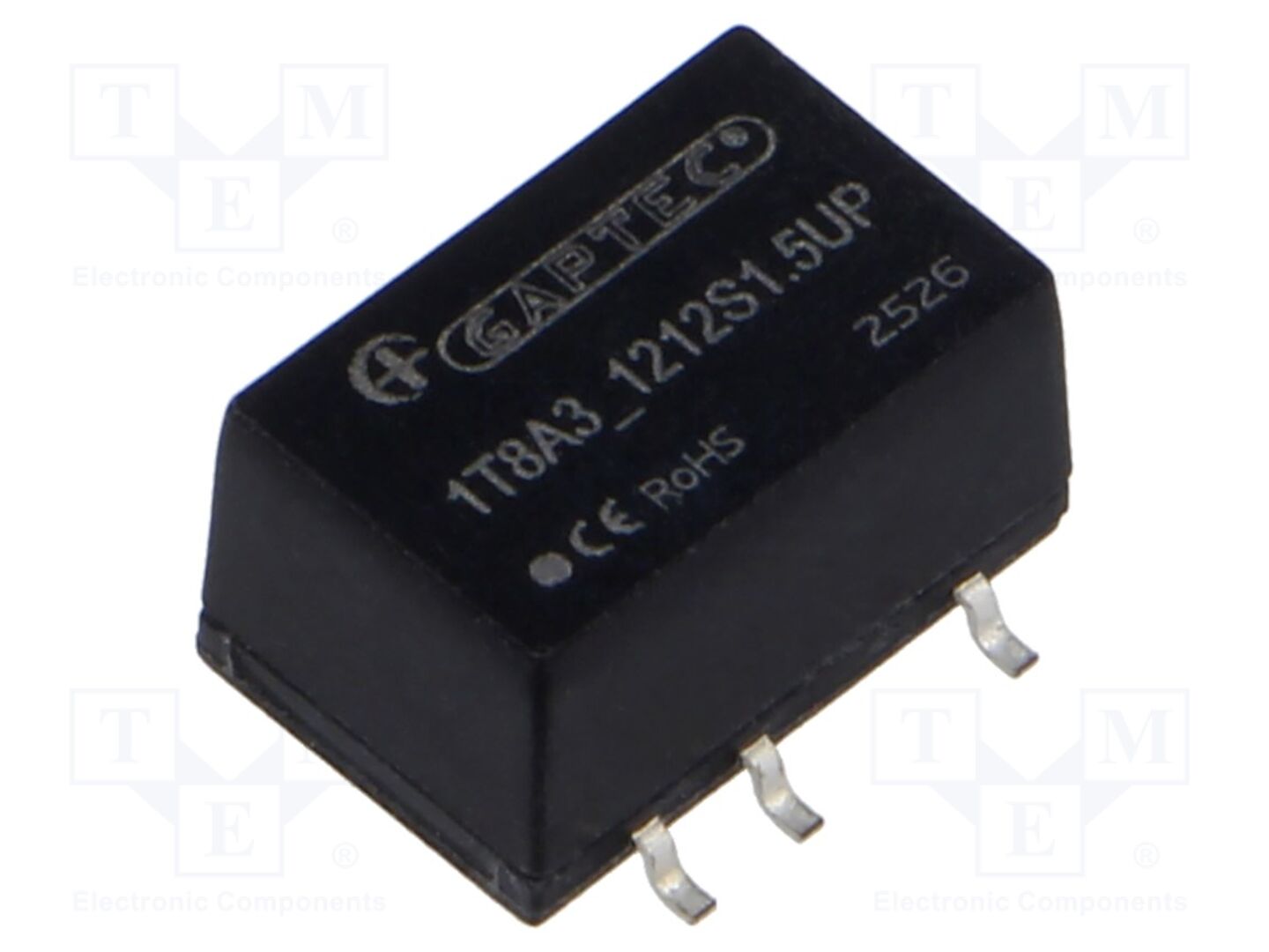 GAPTEC Electronic 1T8A3-1212S1.5UP DC/DC-muunnin 1W