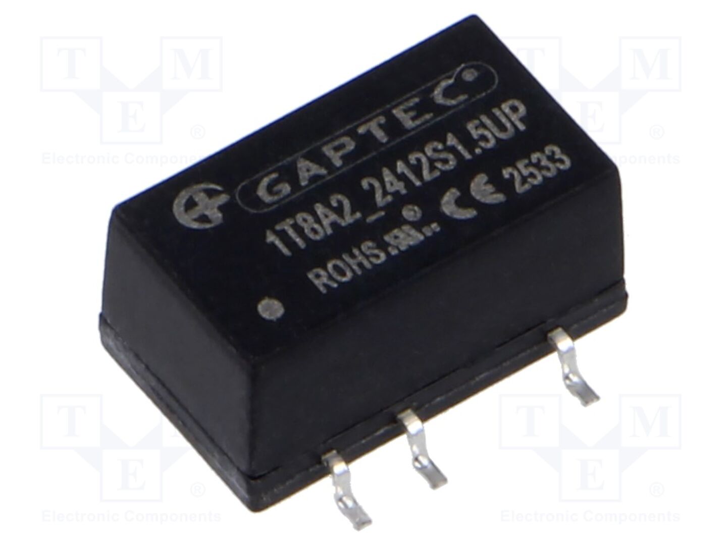 GAPTEC Electronic 1T8A2-2412S1.5UP DC/DC-muunnin 1W