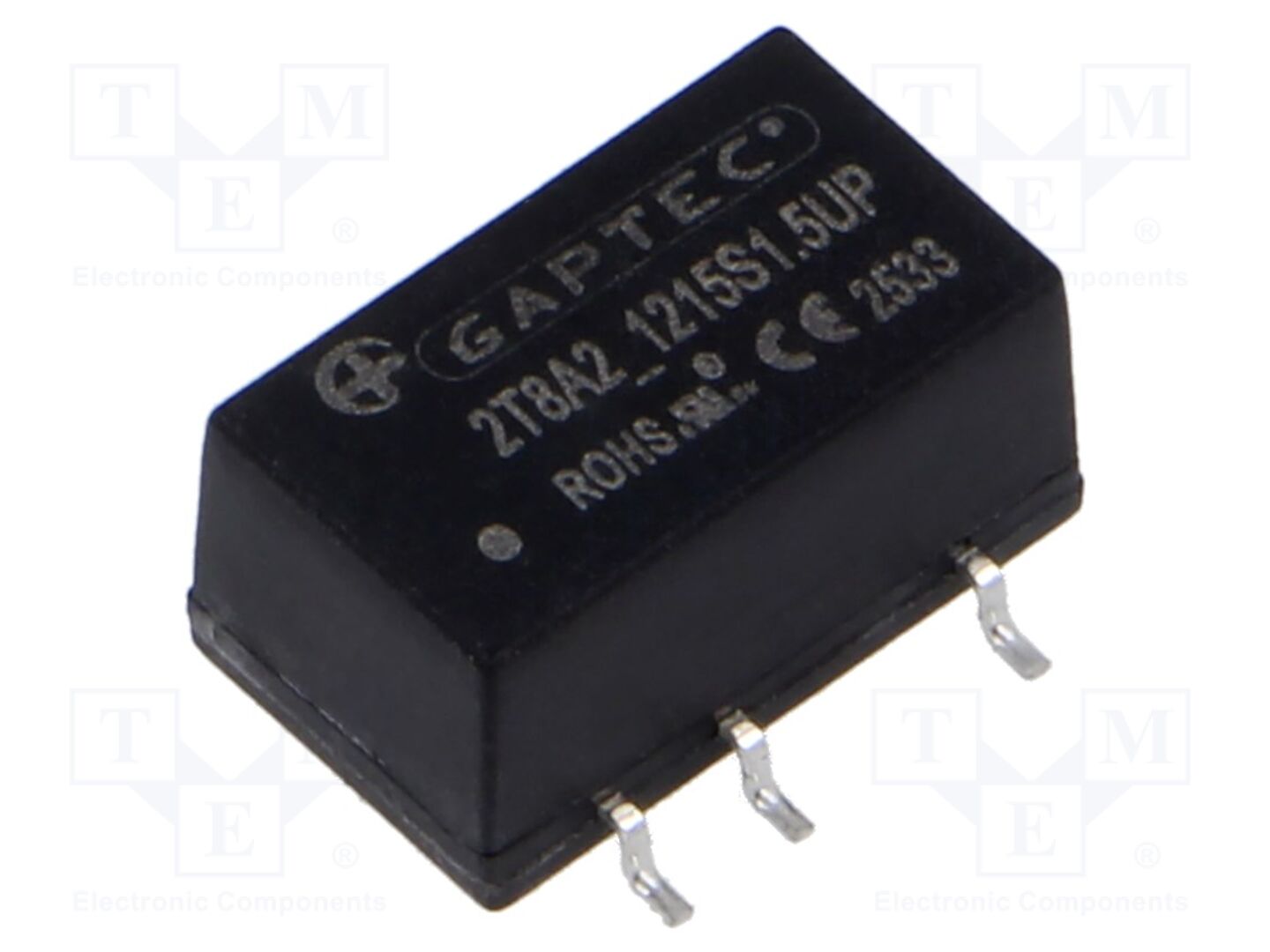 GAPTEC Electronic 2T8A2-1215S1.5UP DC/DC-muunnin 2W