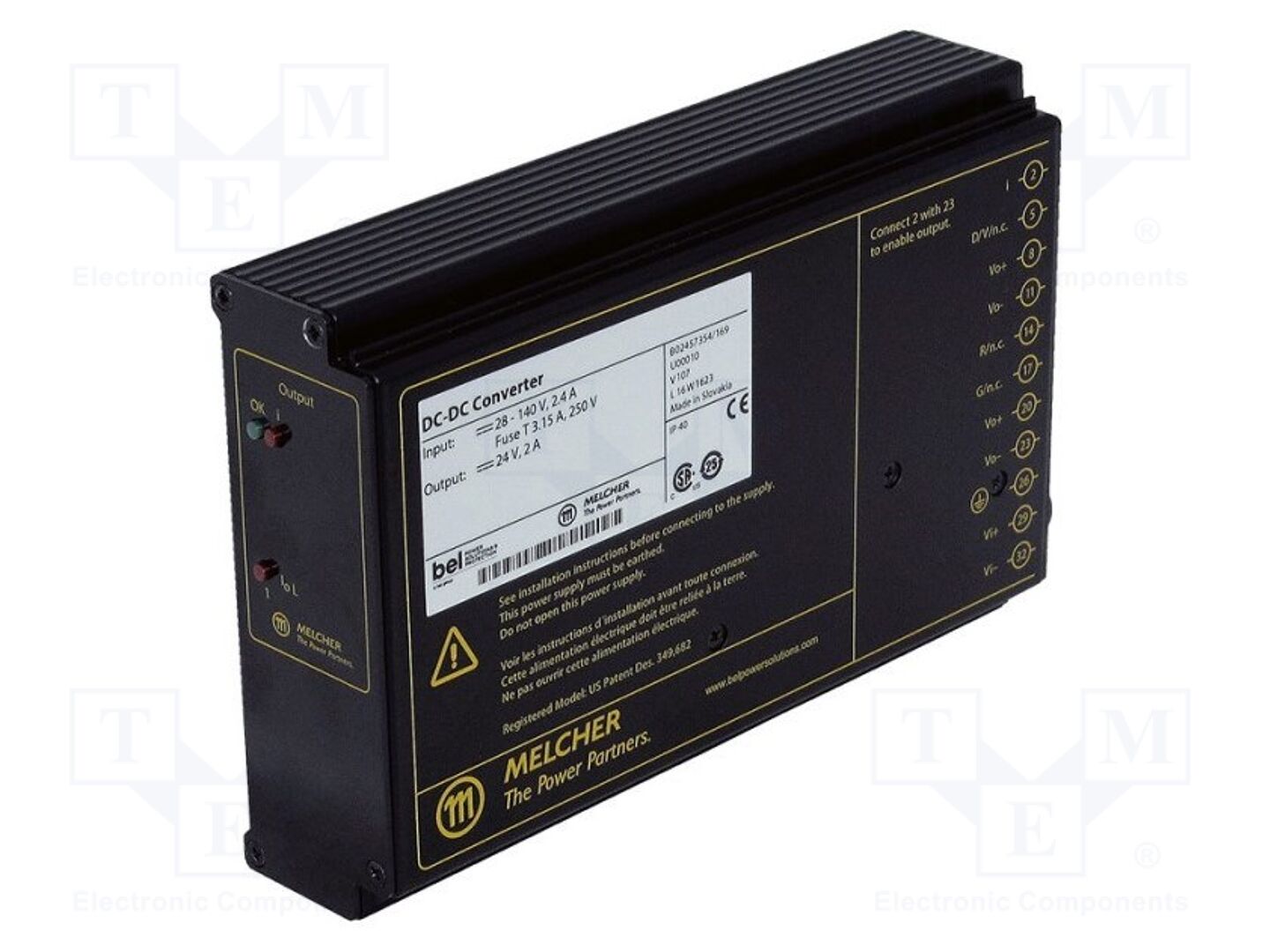 BEL LM13019RG Sisäänrakennettu kytkentäsähkönsyöttö 50W 12V 4A