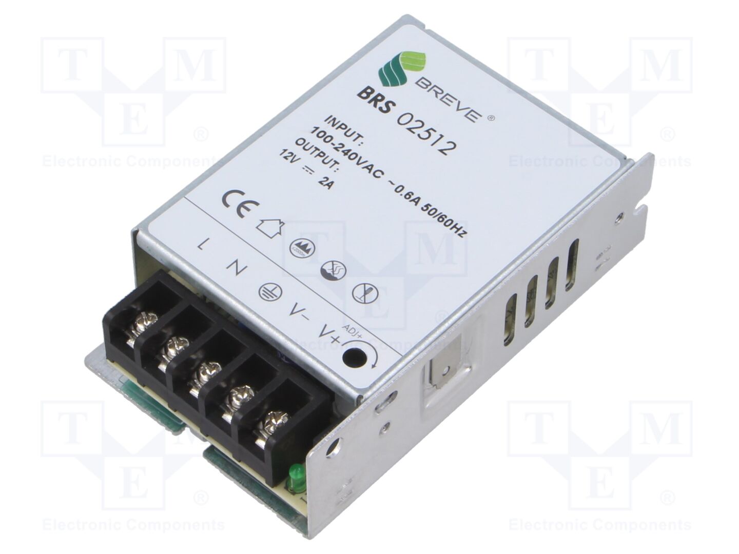 BREVE TUFVASSONS BRS-02512 Sisäänrakennettu kytkentävirtalähde 25W 12VDC