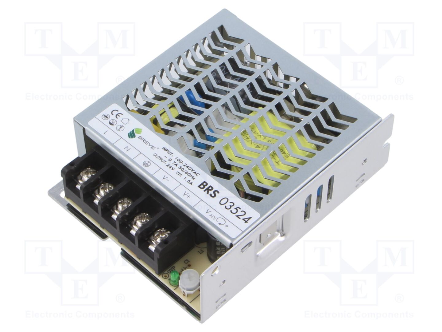 BREVE TUFVASSONS BRS-03524 Sisäänrakennettu kytkentävirtalähde 35W 24VDC