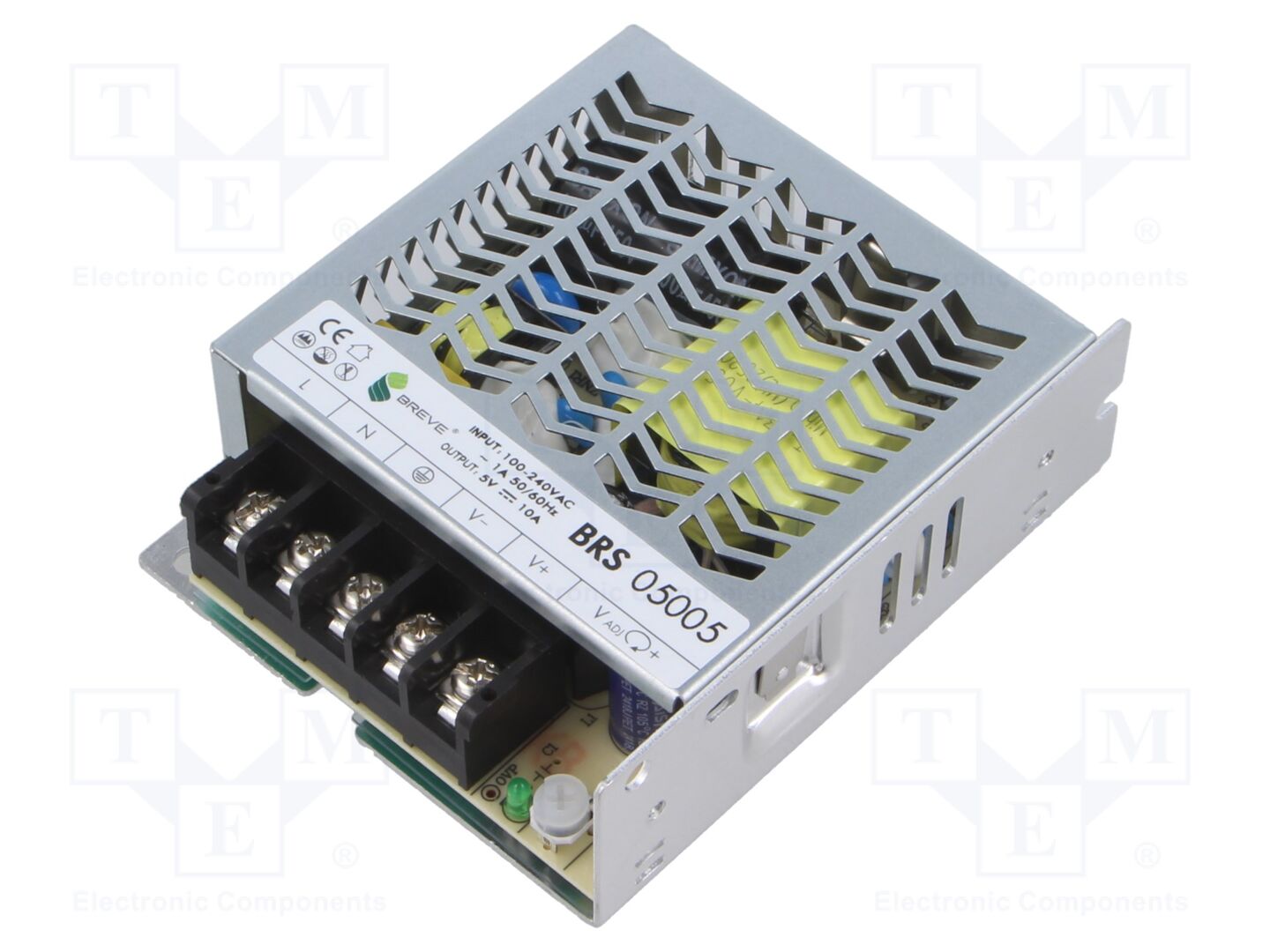 BREVE TUFVASSONS BRS-05005 Sisäänrakennettu kytkentävirtalähde 50W 5VDC