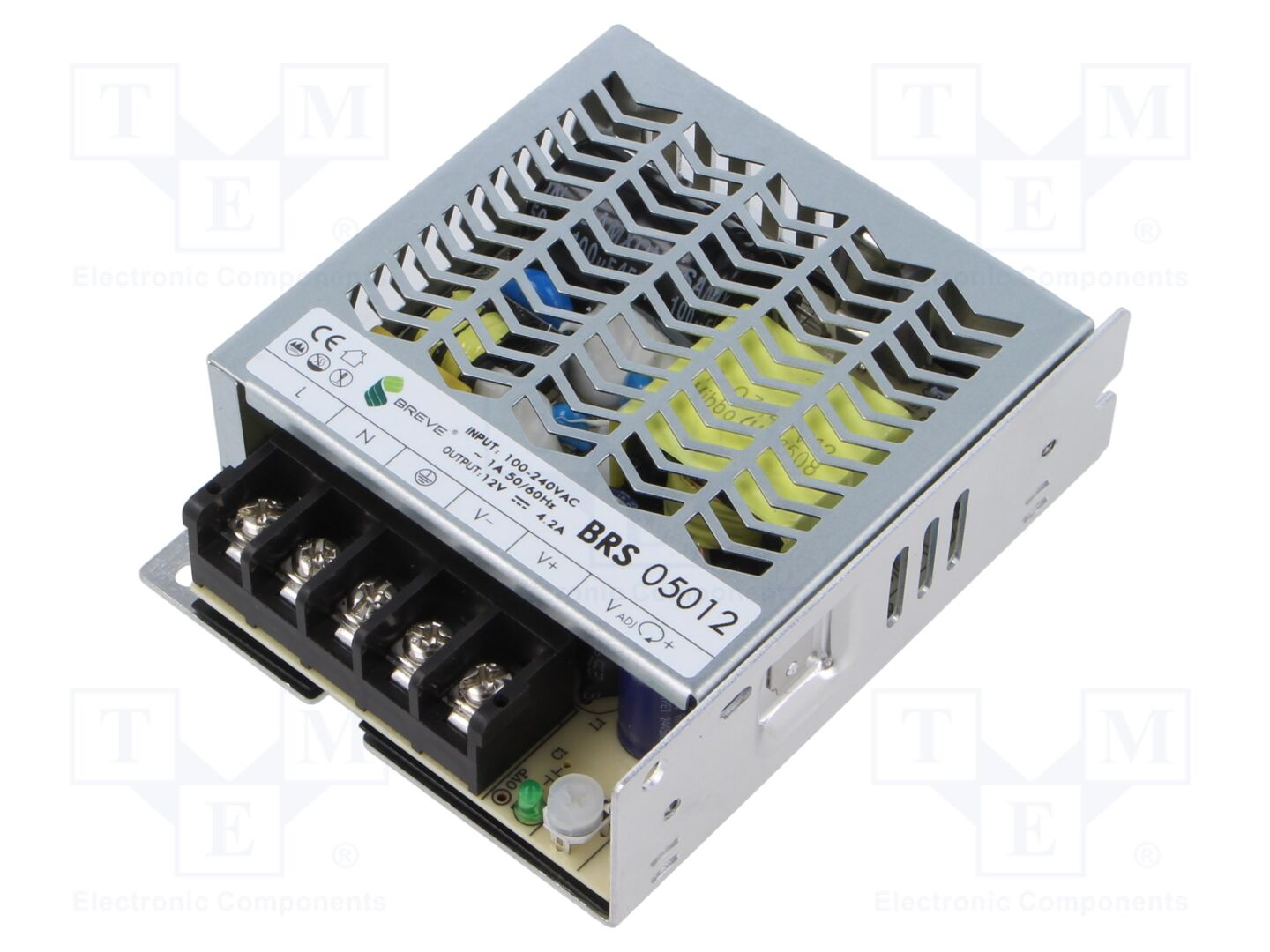 BREVE TUFVASSONS BRS-05012 Sisäänrakennettu kytkentävirtalähde 50W 12VDC
