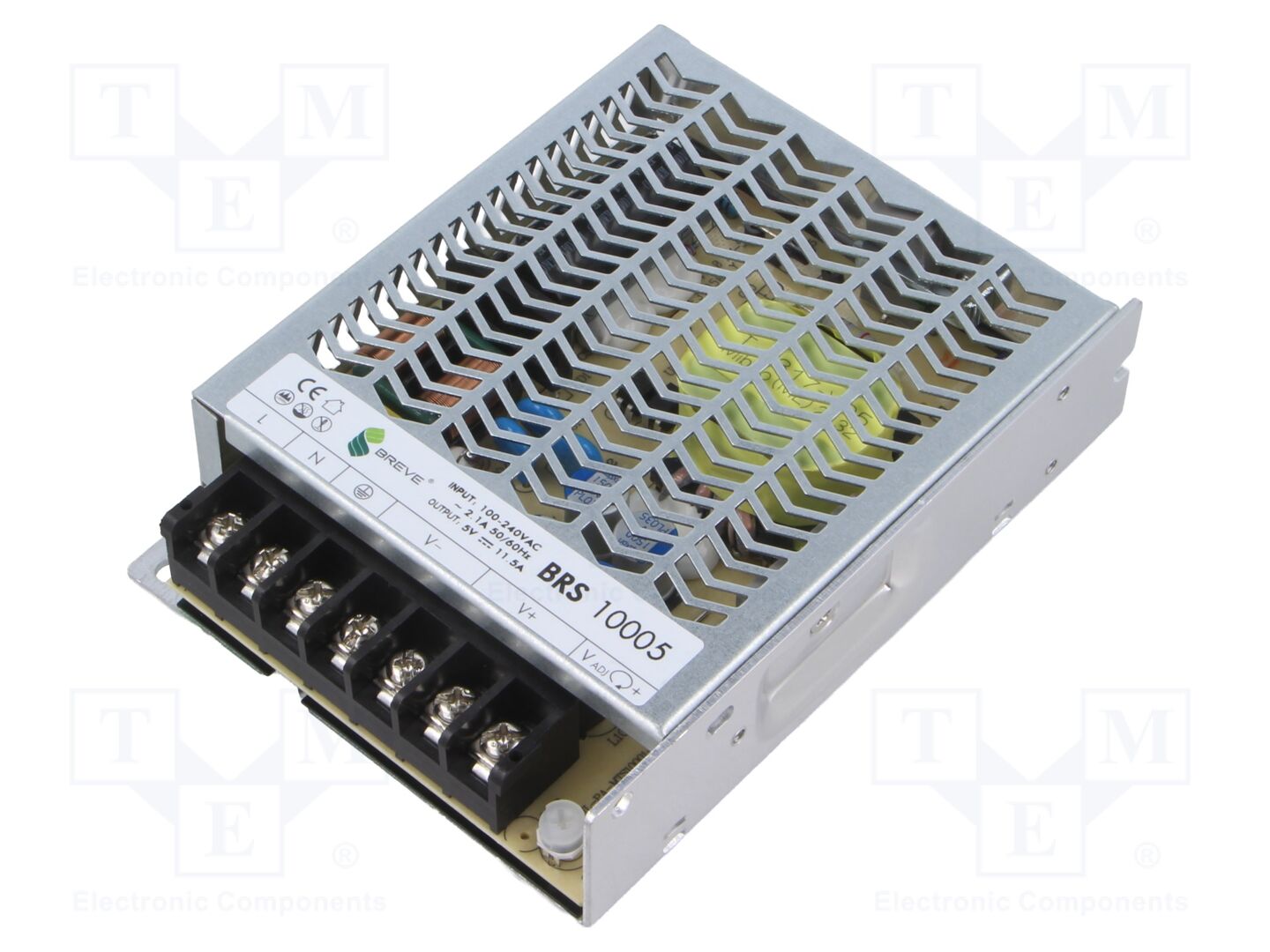 BREVE TUFVASSONS BRS-10005 Sisäänrakennettu kytkentävirtalähde 100W 5VDC