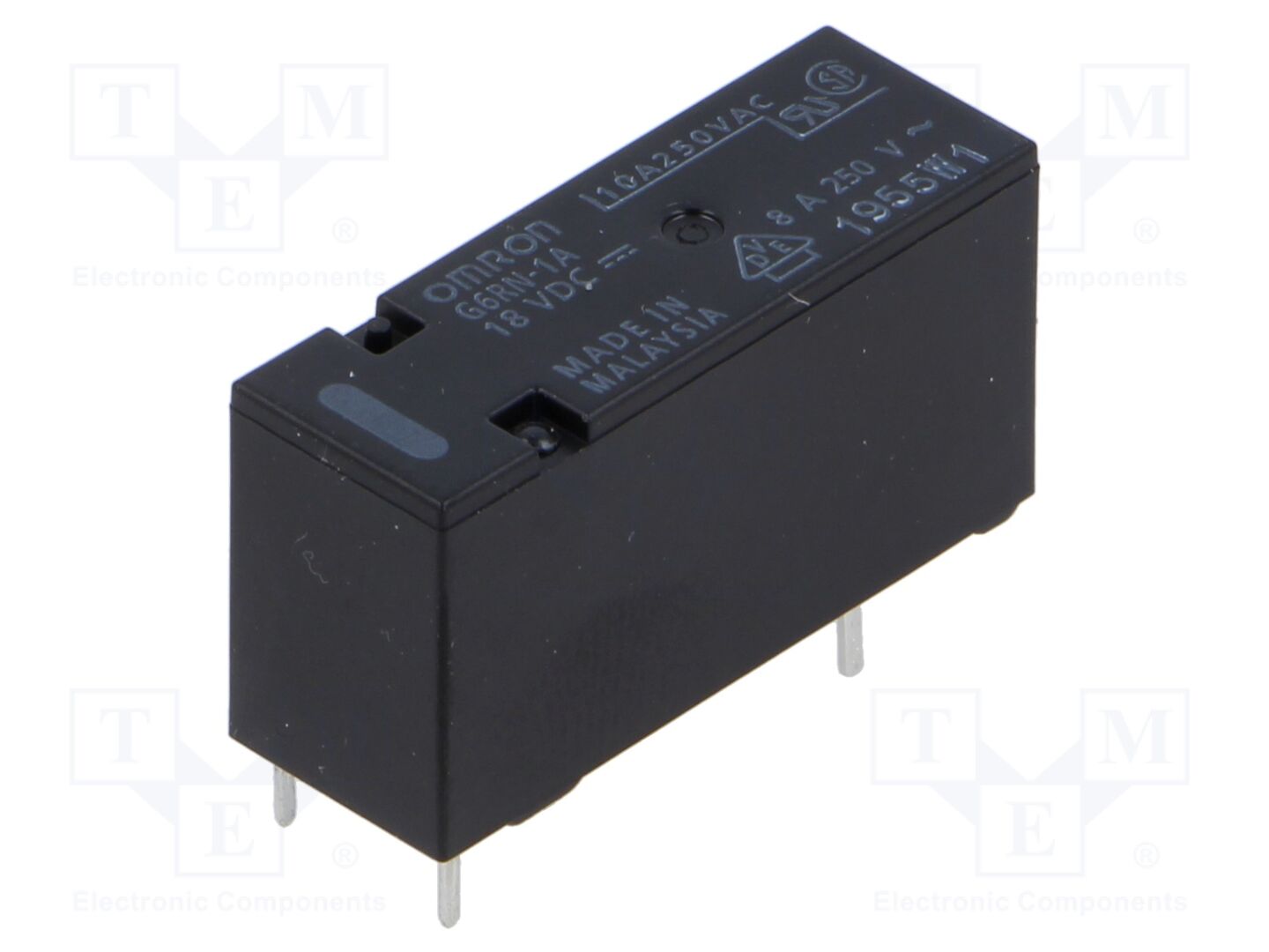OMRON Electronic Components G6RN-1A-18DC Sähkömagneettinen rele 18VDC