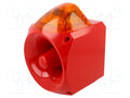 KLAXON SIGNALS PNC-0212 Valo- ja äänimerkinantolaite 10-60VDC