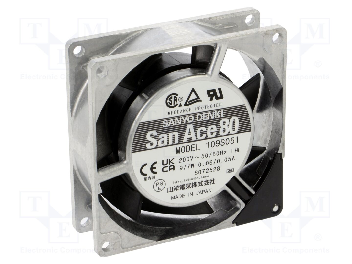 SANYO DENKI 109S051 Aksiaalituuletin 200VAC