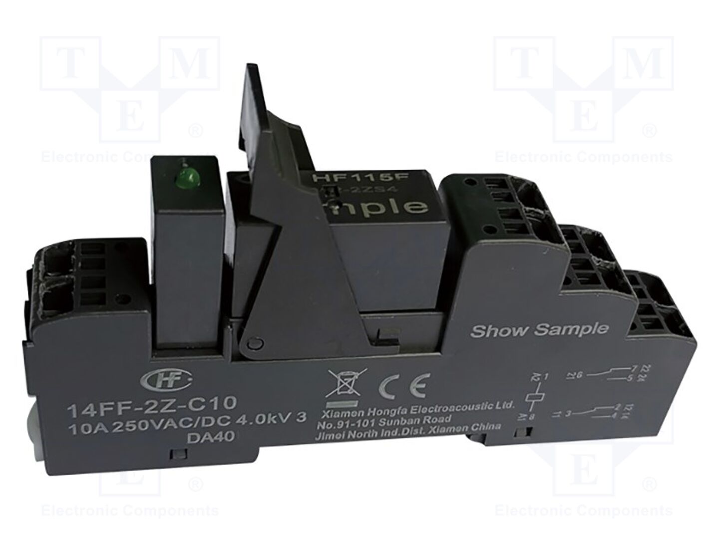 HONGFA RELAY 14FF-2Z-C10 Relekanta 10A