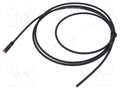 LUTRONIC 0800F103300-2M Anturikaapeli M8 naaras 2m