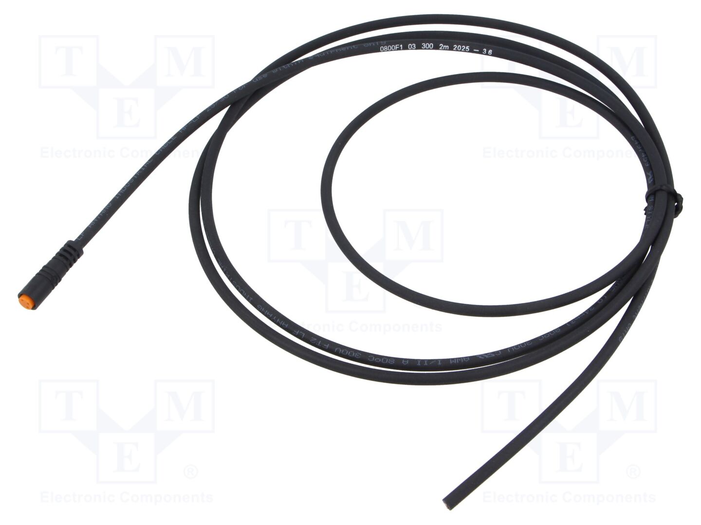 LUTRONIC 0800F103300-2M Anturikaapeli M8 naaras 2m