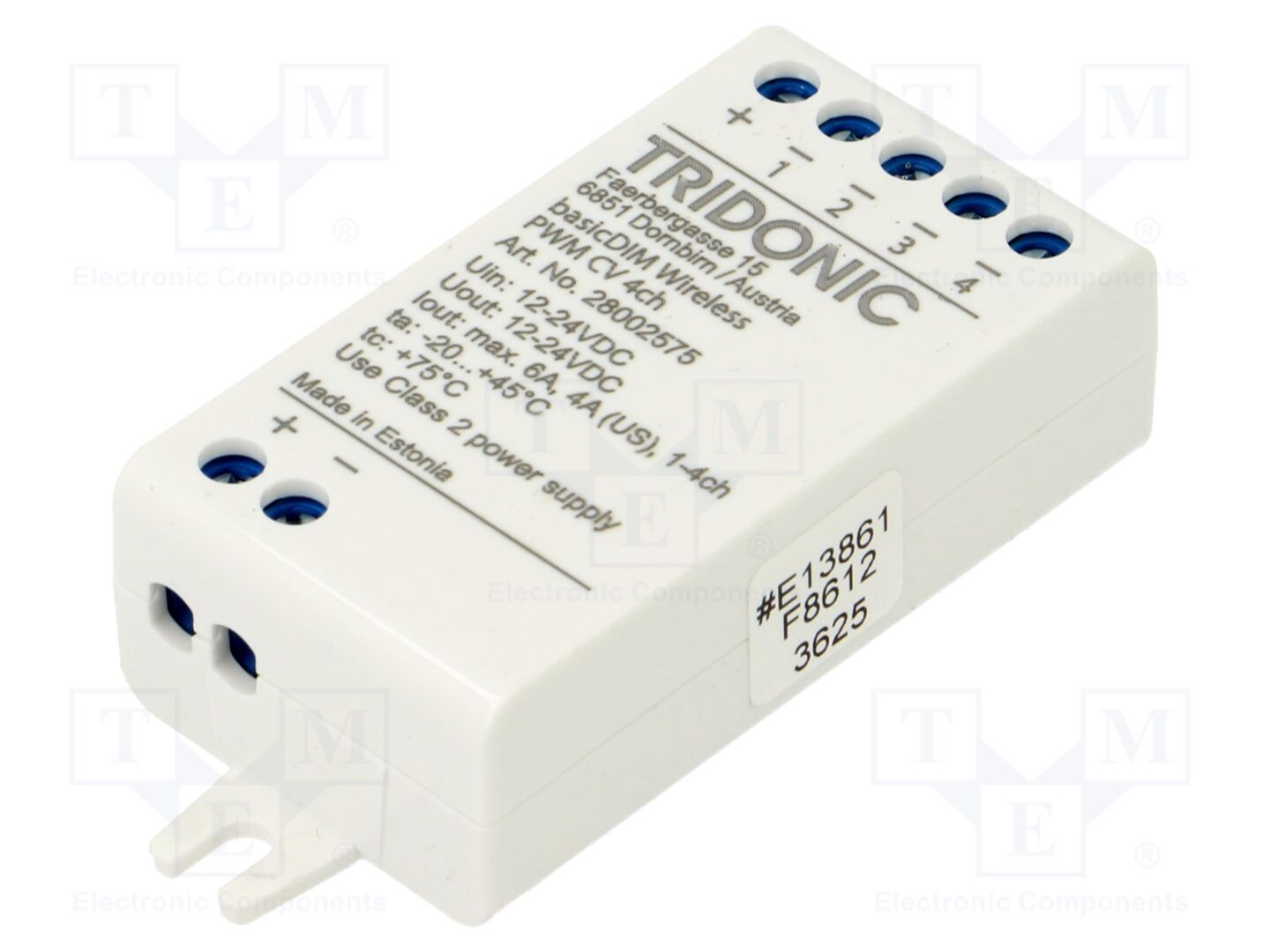 TRIDONIC 28002575 PWM-ohjain 12-24VDC