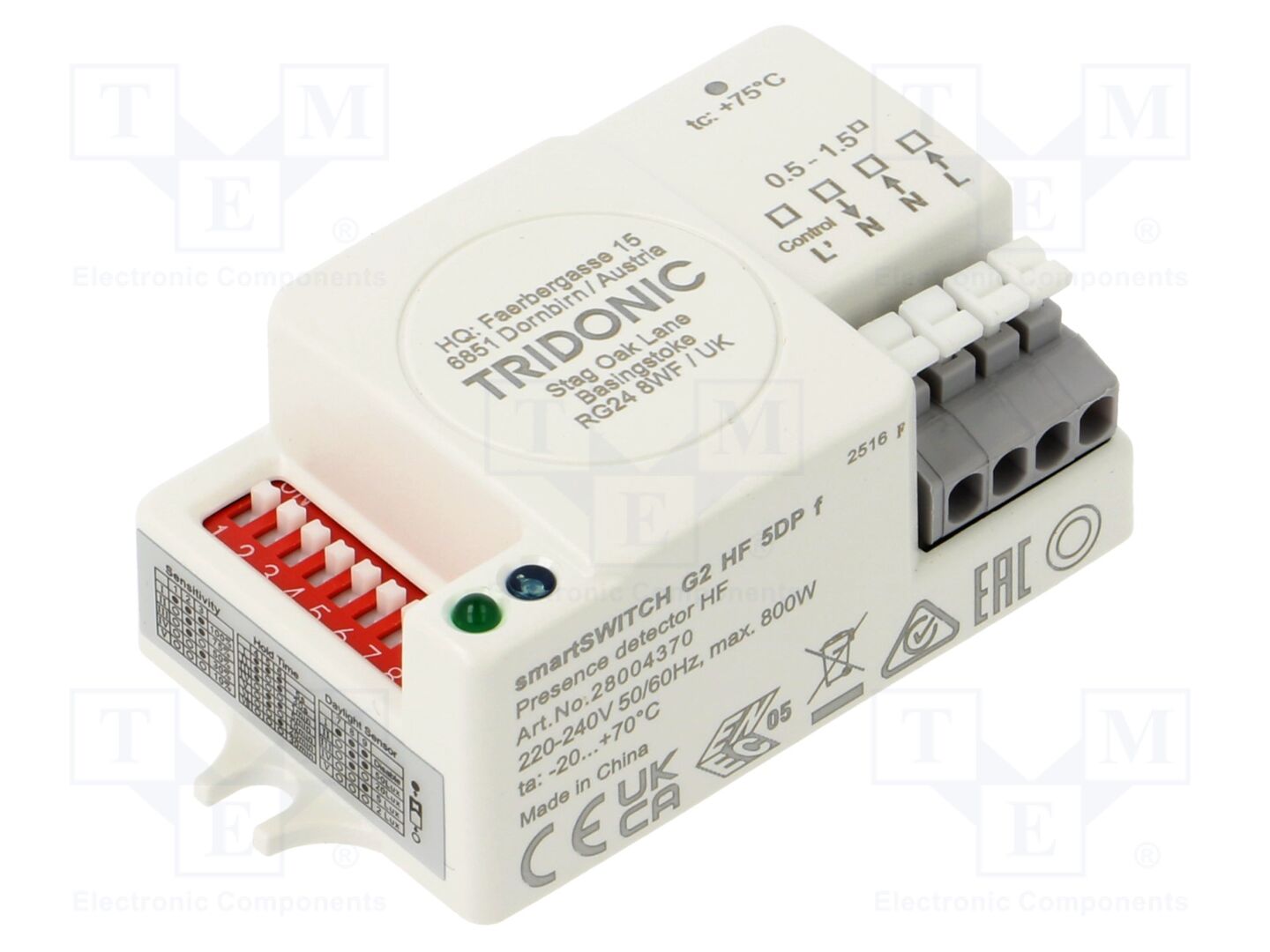 TRIDONIC 28004370 Liiketunnistin 220-240VAC