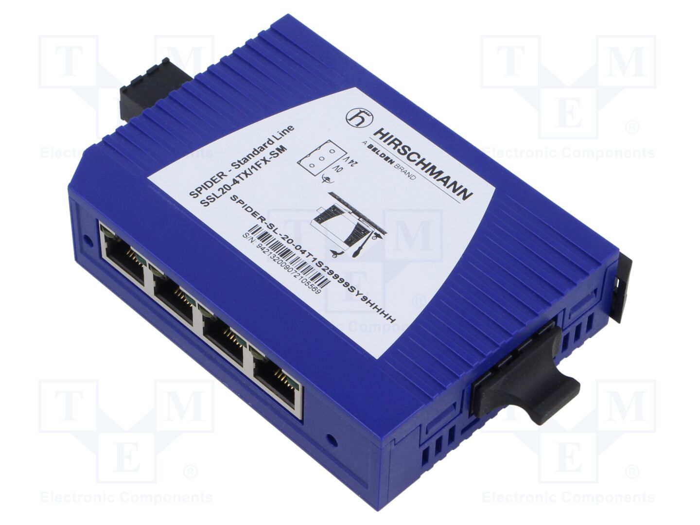 HIRSCHMANN SPIDER-SL-20-04T1S29999SY9 Ethernet-kytkin 9.6-32VDC
