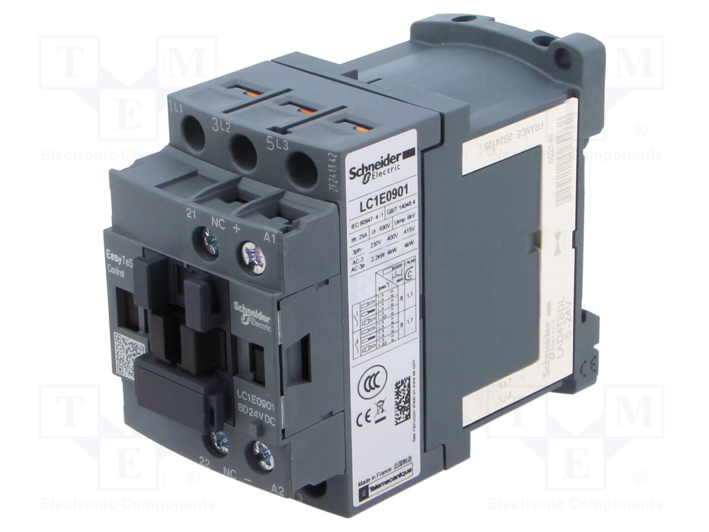 SCHNEIDER ELECTRIC LC1E0901BD Kontaktori 24VDC