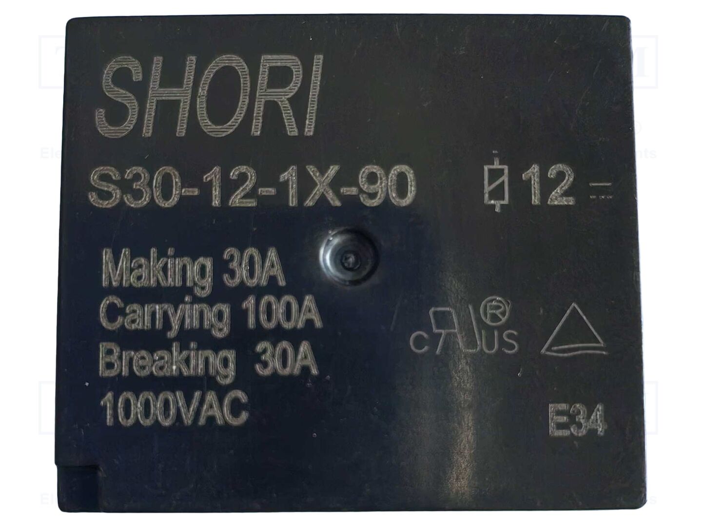 SHORI ELECTRIC S30-24-1X-90 Sähkömagneettinen rele 24VDC
