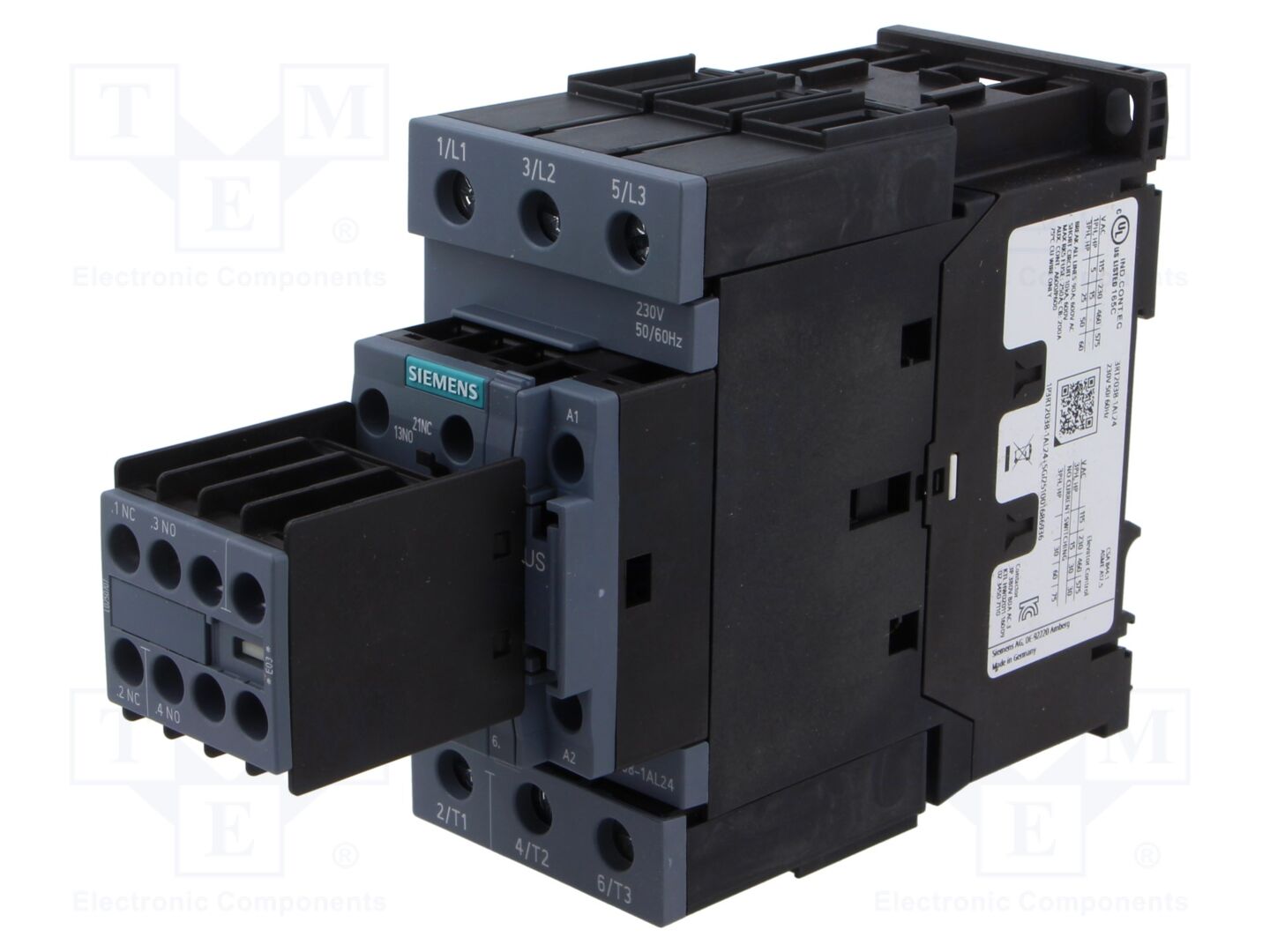 SIEMENS 3RT2038-1AL24 Kontaktori 80A
