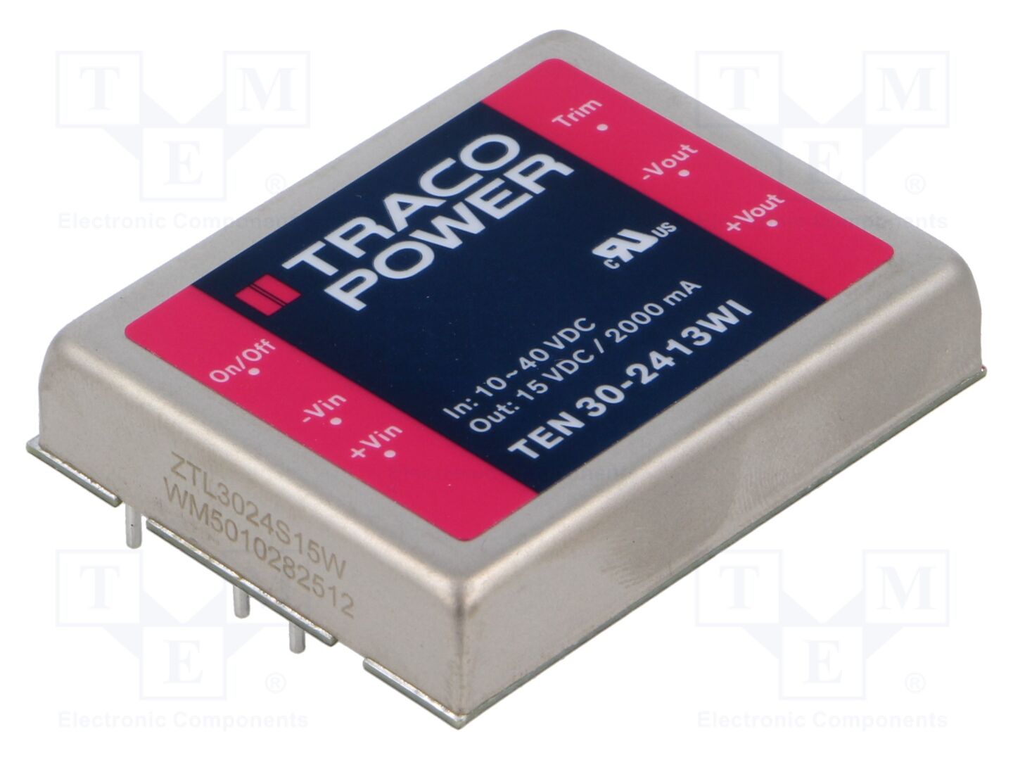 TRACO POWER TEN30-2413WI DC/DC-muunnin 30W