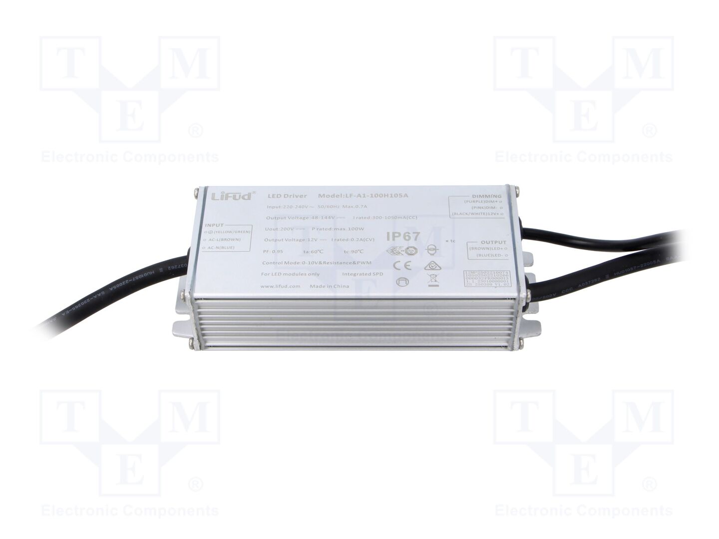 Lifud LF-A1-100H105A LED-virtalähde 100W 48-144VDC
