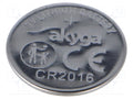 AKYGA BATTERY BAT-CR2016/A Litiumparisto 3V (50 kpl erä)