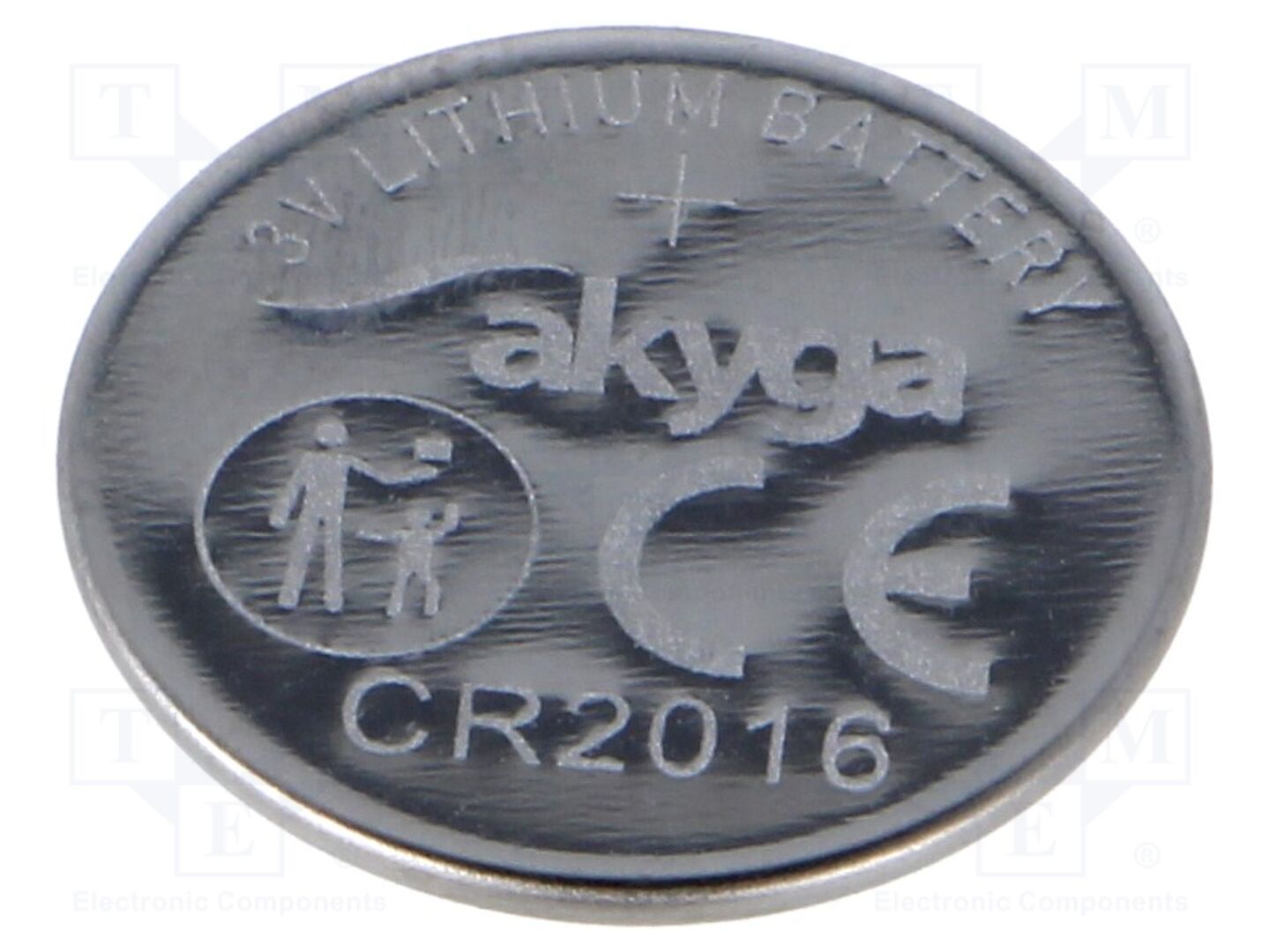 AKYGA BATTERY BAT-CR2016/A Litiumparisto 3V (50 kpl erä)