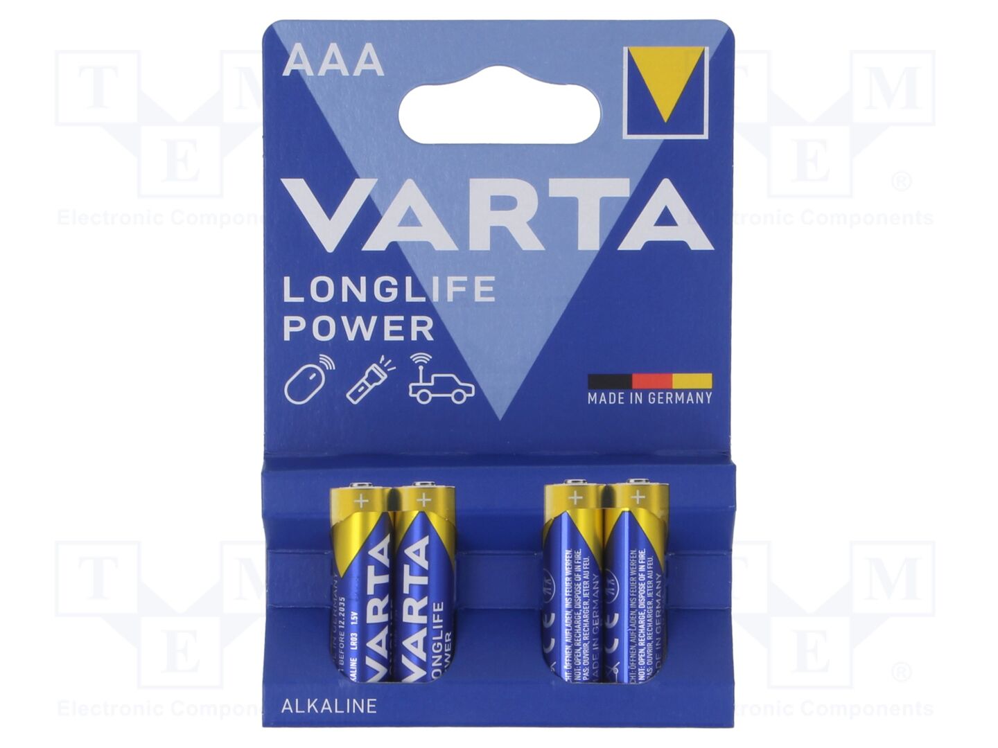 VARTA BAT-LR3X4BL-LLPV Paristo 1.5V