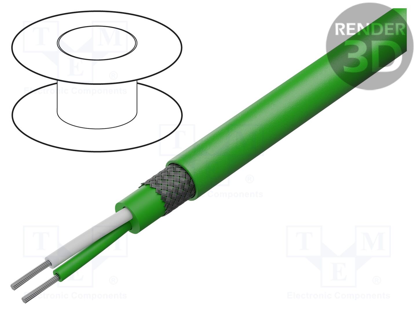 HELU 48032 Kompensointijohto K-tyyppi, 2X1,5 QMM