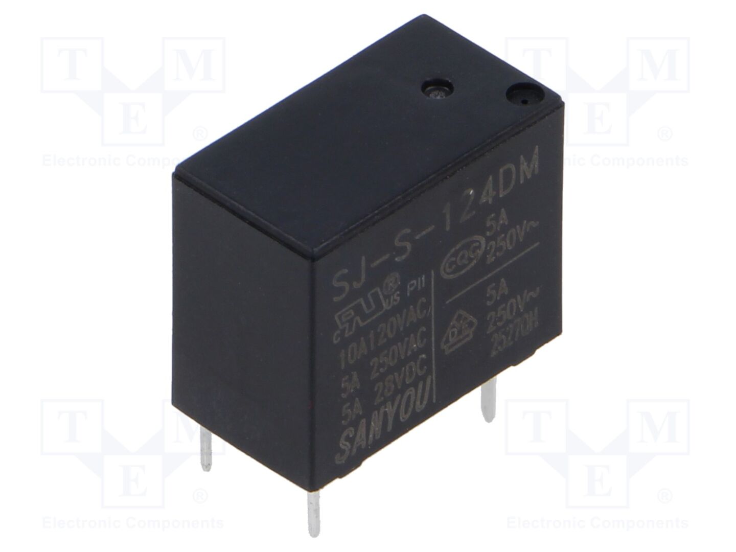 SANYOU SJ-S-124DM Sähkömagneettinen rele 24VDC (50 kpl erä)