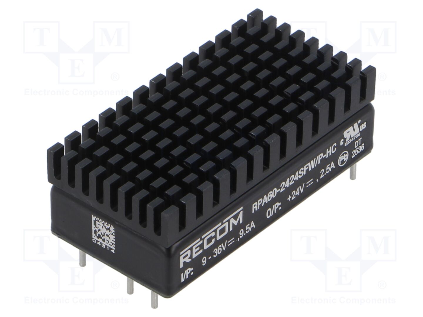 RECOM RPA60-2424SFW/P-HC DC/DC-muunnin 60W