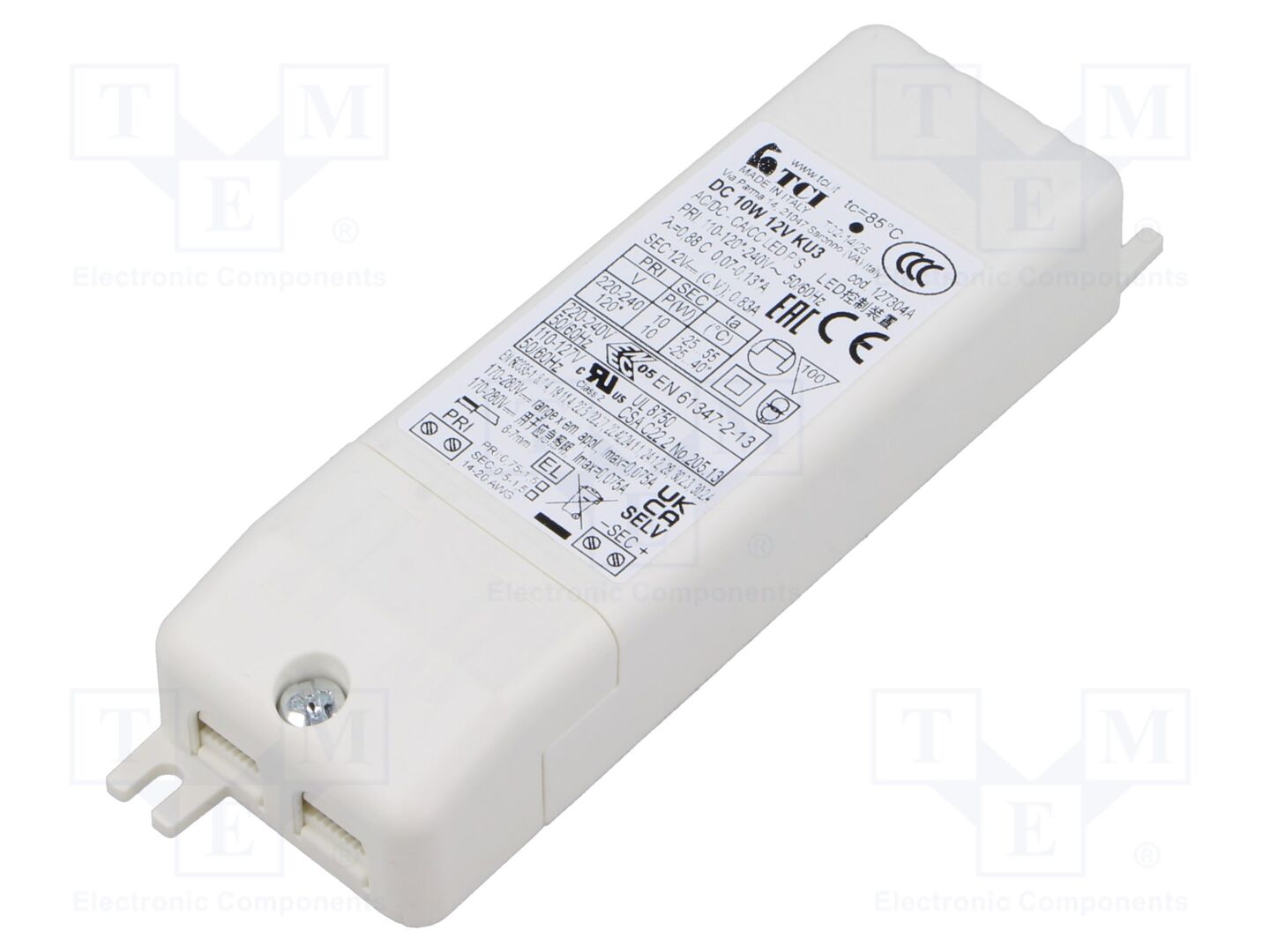 TCI 127304A LED-virtalähde 12VDC 830mA 10W