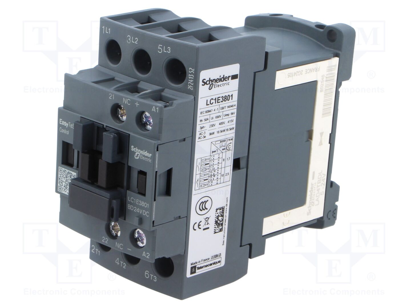 SCHNEIDER ELECTRIC LC1E3801BD Kontaktori 38A