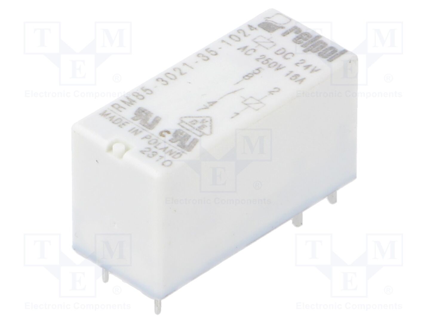 RELPOL RM85-3021-35-1024 Sähkömagneettinen rele 24VDC (50 kpl erä)