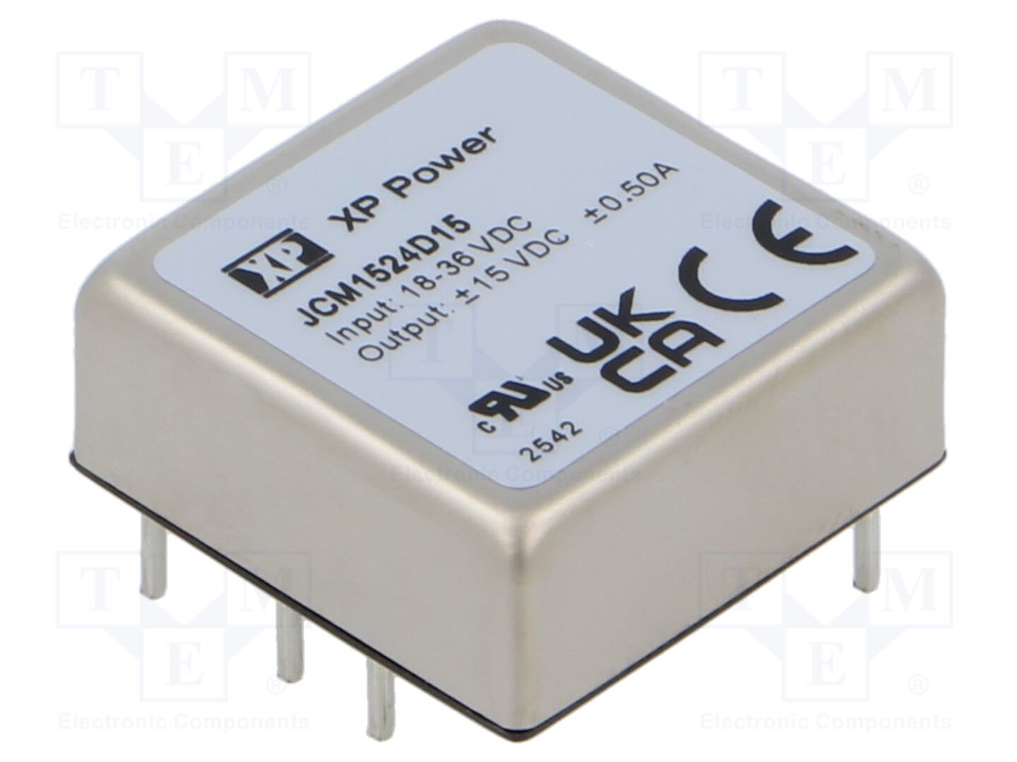 XP POWER JCM1524D15 DC/DC-muunnin 15W