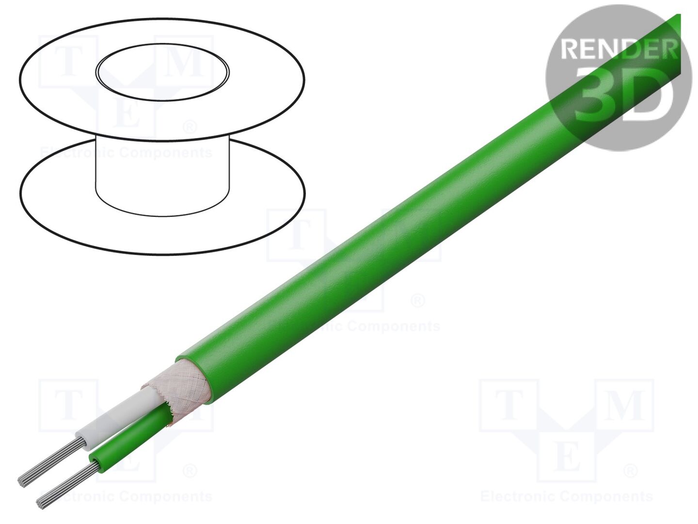 HELU 48055 Kompensointijohto 2x1,5 mm²