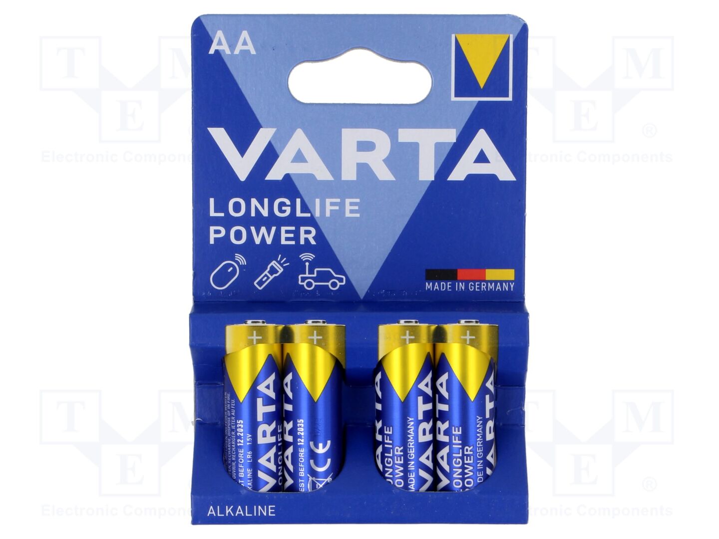 VARTA BAT-LR6X4BL-LLPV Paristo 1.5V