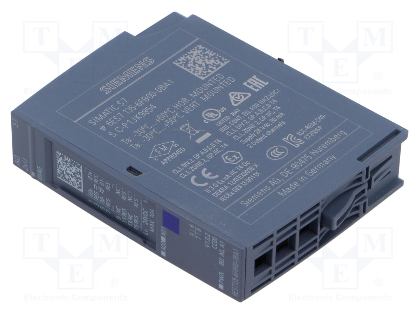 SIEMENS 6ES7135-6FB00-0BA1 Analogialähtömoduuli 2