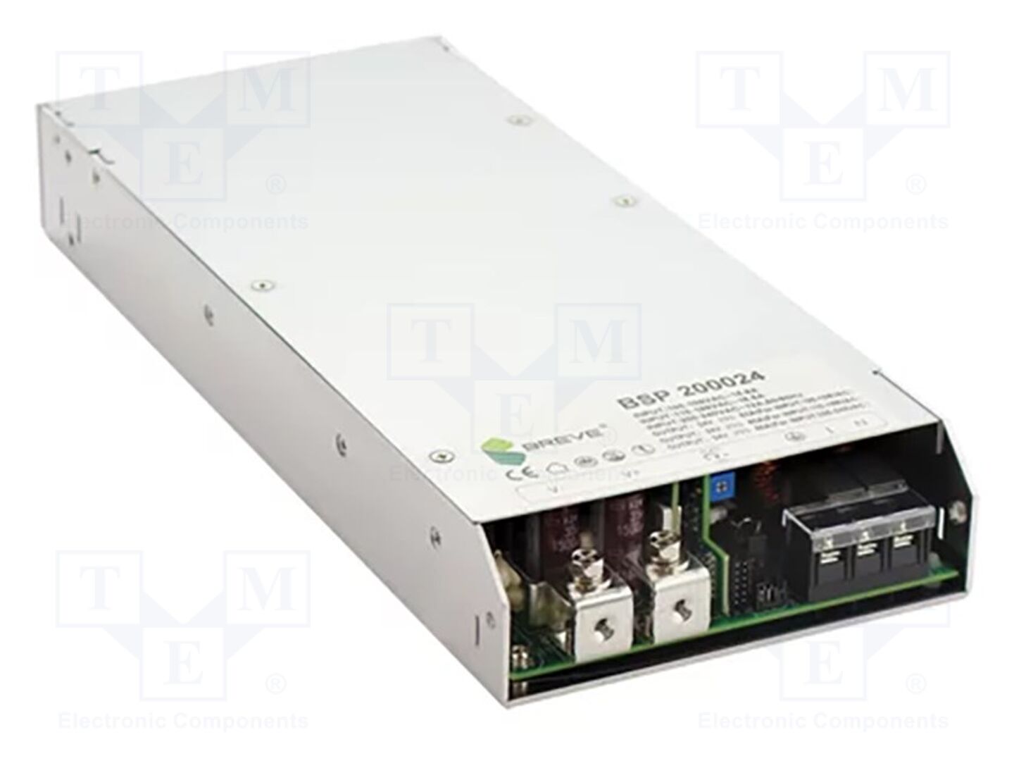 BREVE TUFVASSONS BSP-200024 Sisäänrakennettu kytkentävirtalähde 1.92kW 24VDC 80A