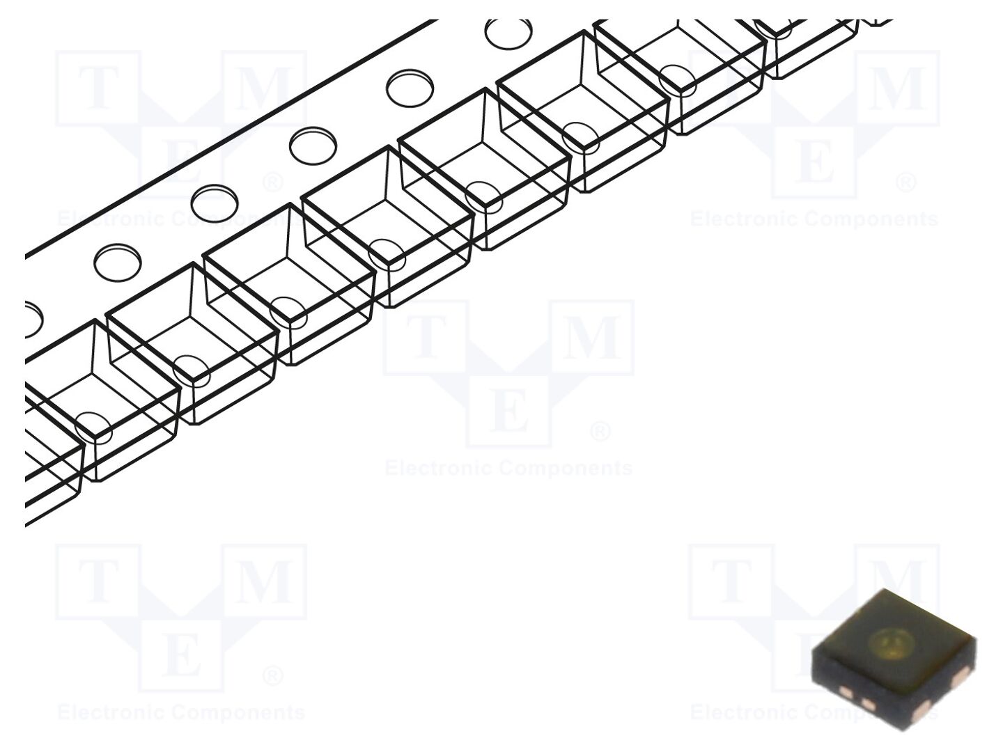 SENSIRION SHT41-AD1P-R2 Lämpötila- ja kosteusanturi 1.08÷3.6VDC