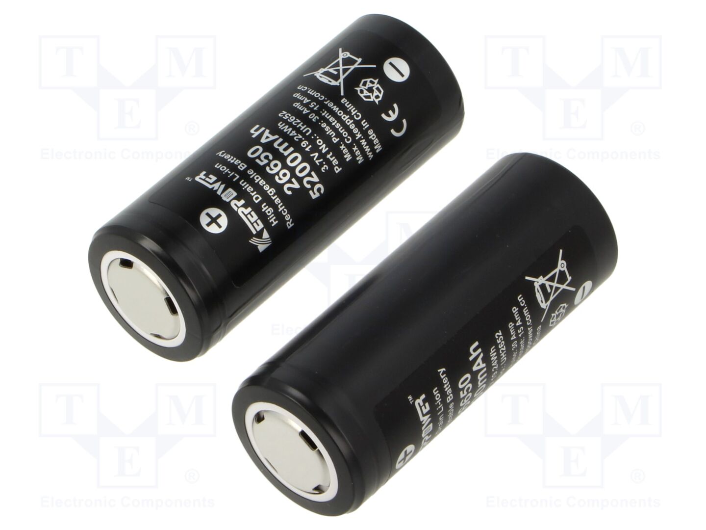 KEEPPOWER UH2652 Akku Li-Ion 3.7V, 5100mAh