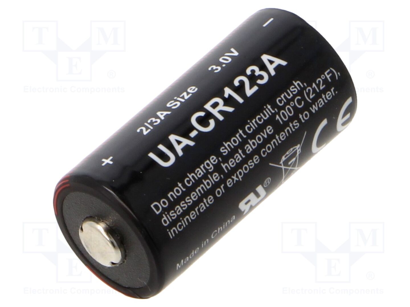 ULTRALIFE BAT-CR123A/UL Litiumparisto 3V (50 kpl erä)