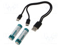 KEEPPOWER P1450TC-USB Ladattava akku 1.5V